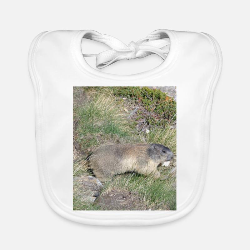 Marmotte Bavoir bio Bébé