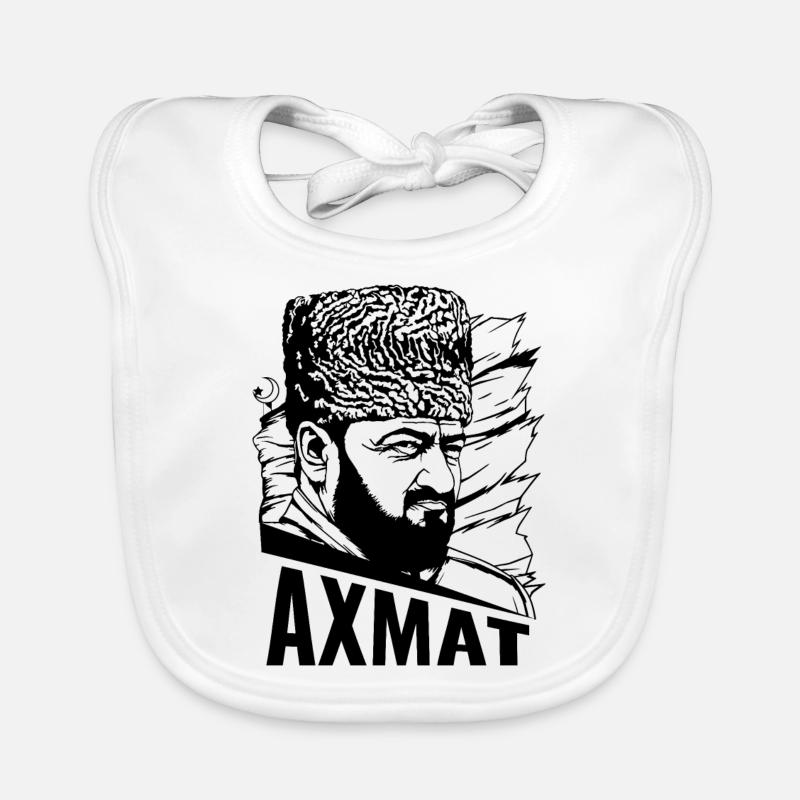 Akhmat Gift Chechnya Grozny Chechen Organic Baby Bibs