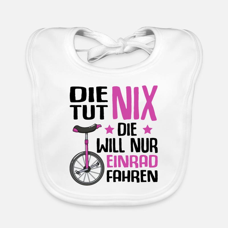 Einrad Baby Bio-Lätzchen