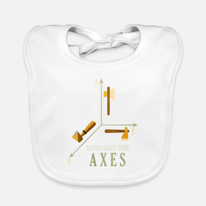 Maths Bavoir bio Bébé