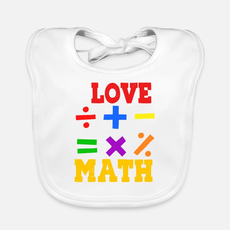 Mathematik Baby Bio-Lätzchen