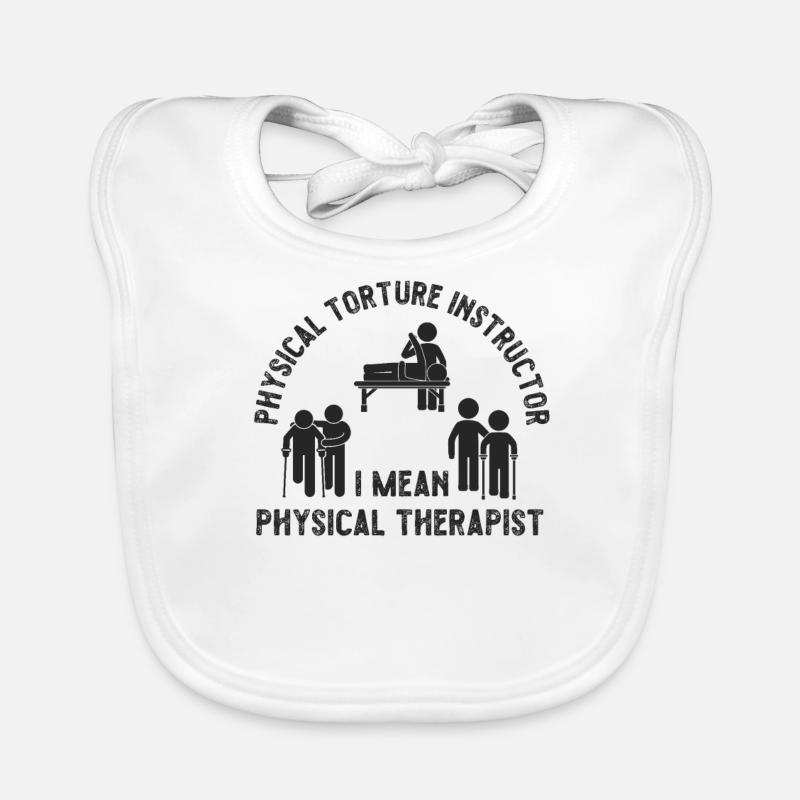 Physical Therapist Therapy Organic Baby Bibs