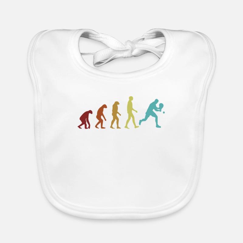 Padel Evolution Platform Tennis Paddleball Padel Organic Baby Bibs