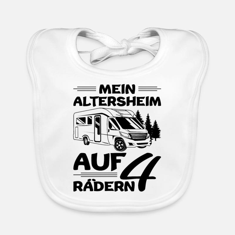 Camping Rentner Baby Bio-Lätzchen