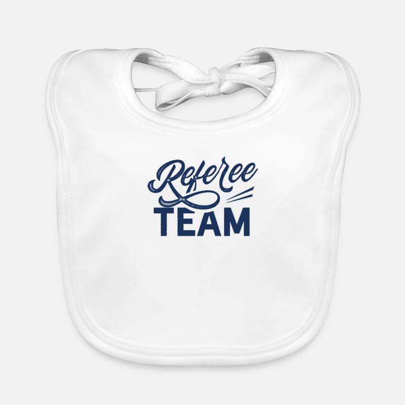 Referee Team Referee Referee Organic Baby Bibs