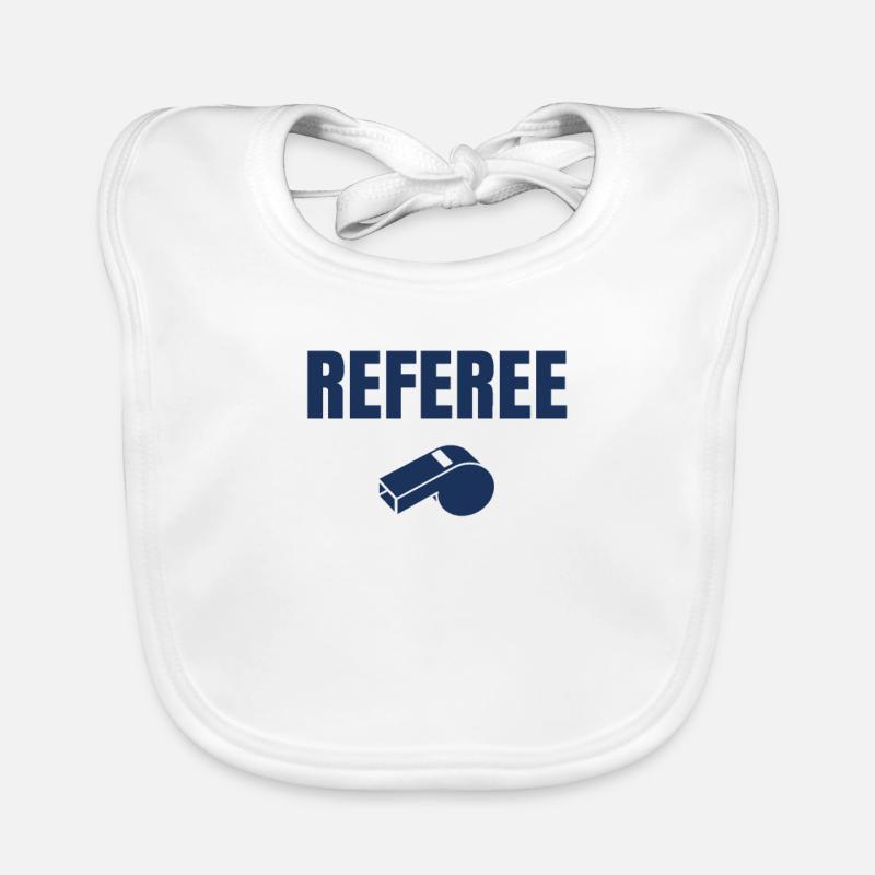 Referee Profession Judge Referee Organic Baby Bibs