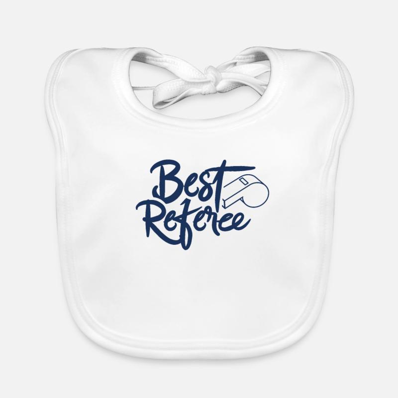 Best Referee Profession Referee Organic Baby Bibs