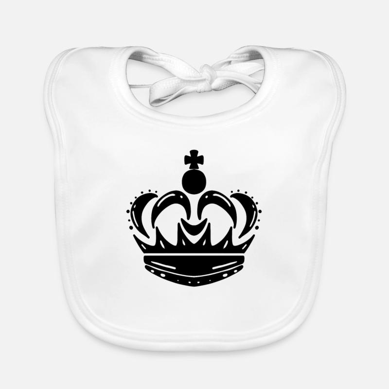 Couronne Bavoir bio Bébé