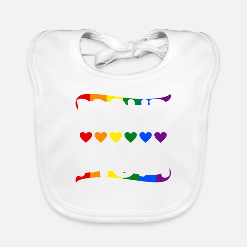 Lgbt Bavoir bio Bébé
