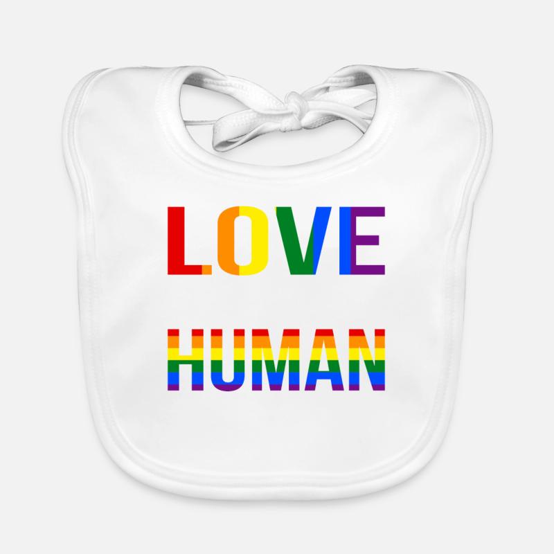 Lgbt Bavoir bio Bébé
