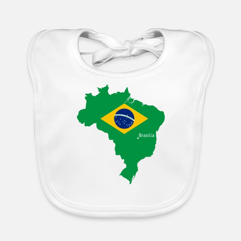 Brésil Bavoir bio Bébé