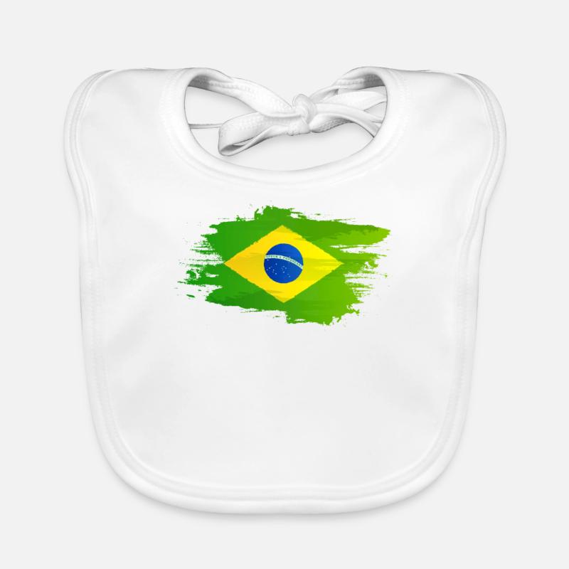 Brésil Bavoir bio Bébé