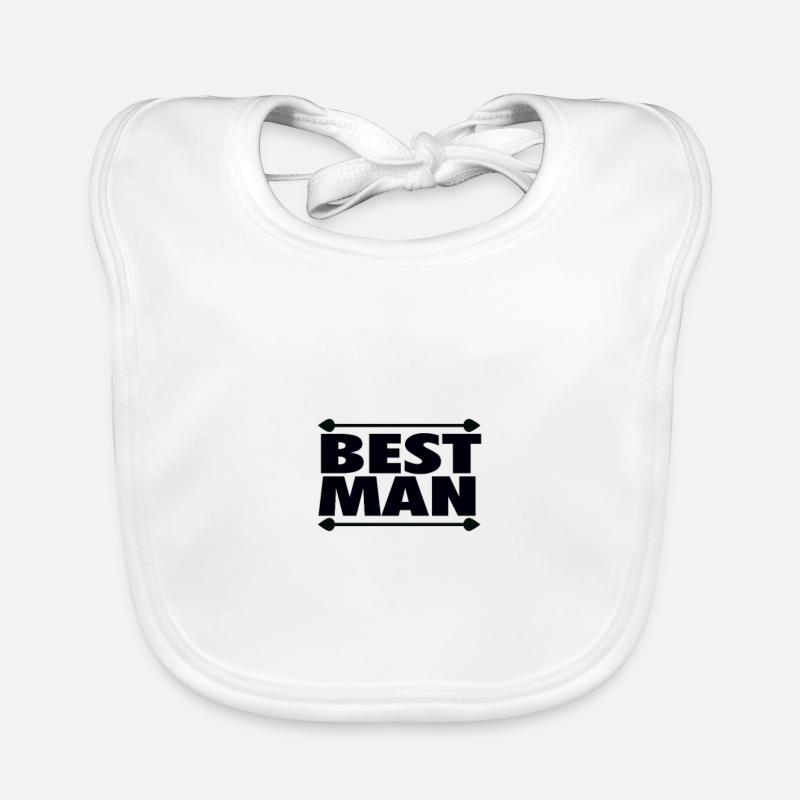 Best Man Organic Baby Bibs