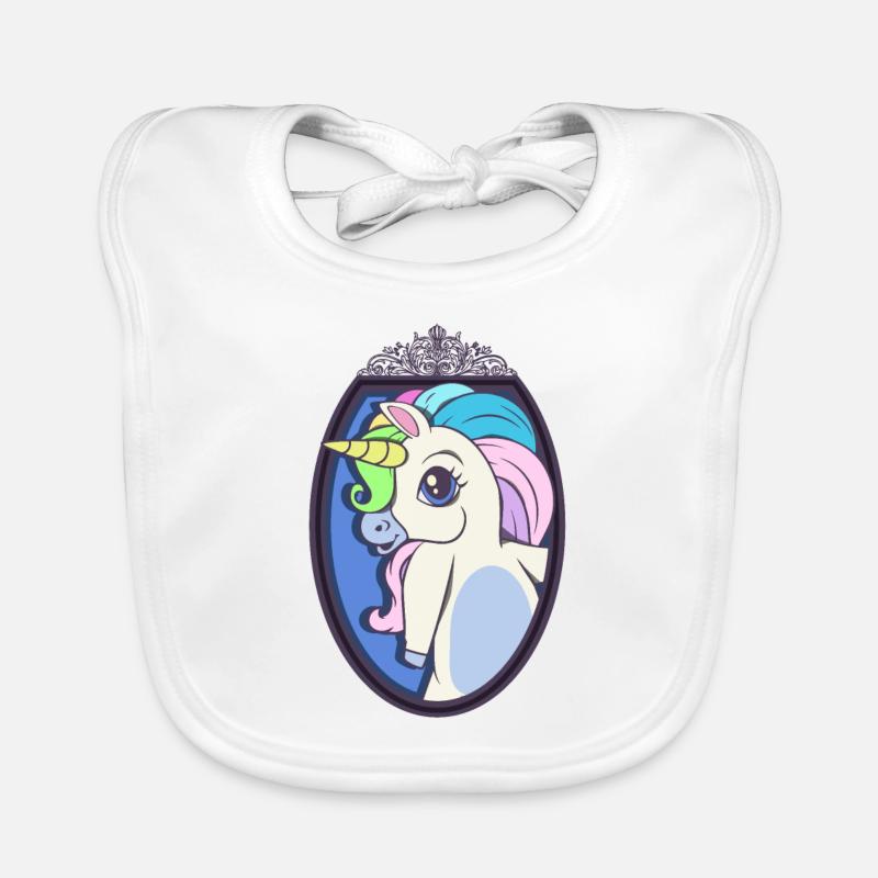 Einhorn Einhorn Baby Bio-Lätzchen
