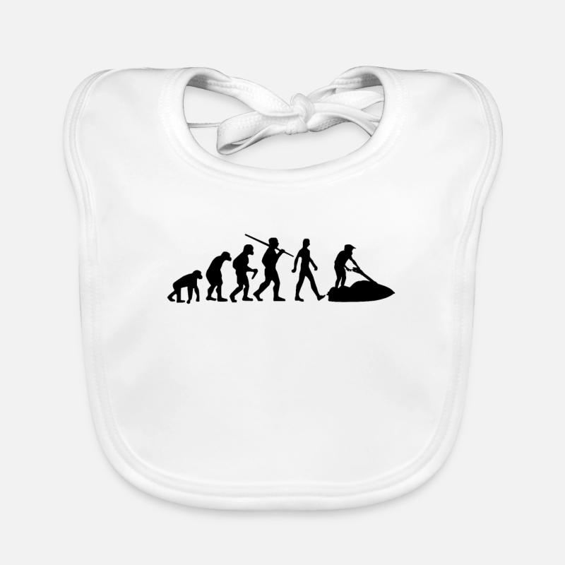 Jetski Evolution Waterski Organic Baby Bibs