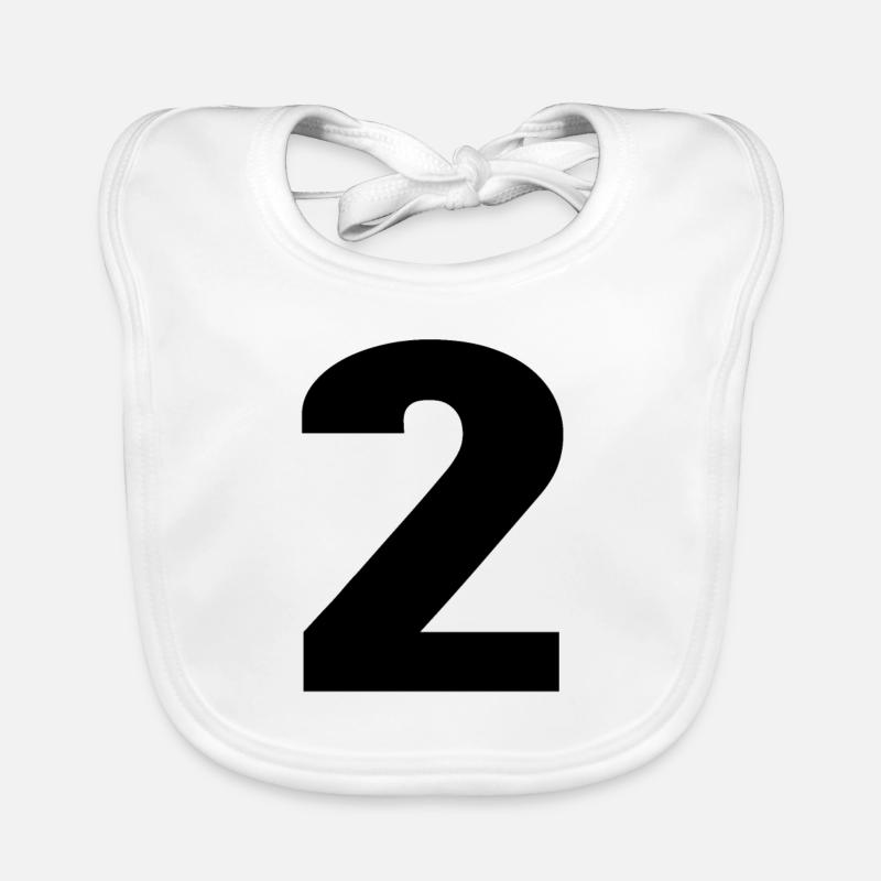 Number 2 - Number 2 Organic Baby Bibs