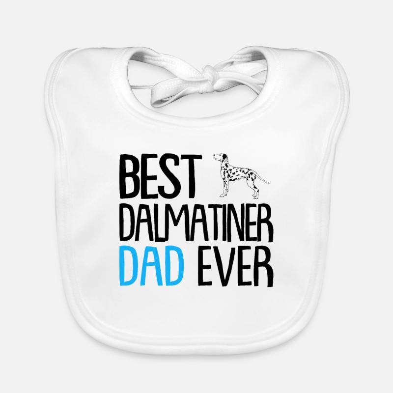 Dalmatiens Bavoir bio Bébé