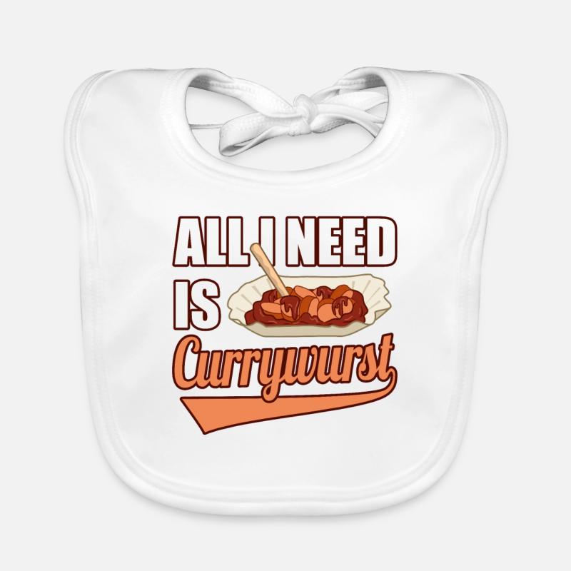 Saucisses de curry Bavoir bio Bébé