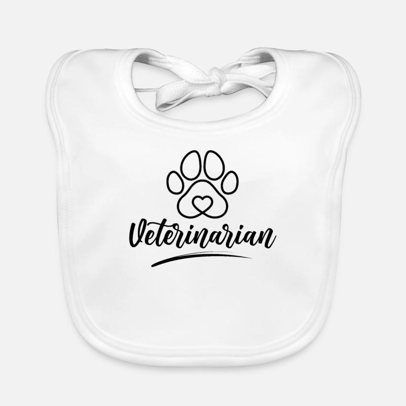 Veterinarian Veterinary Veterinary Medicine Veterinary Organic Baby Bibs