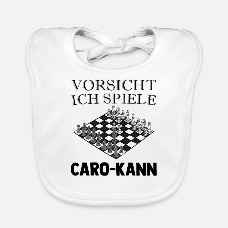 Schach Baby Bio-Lätzchen