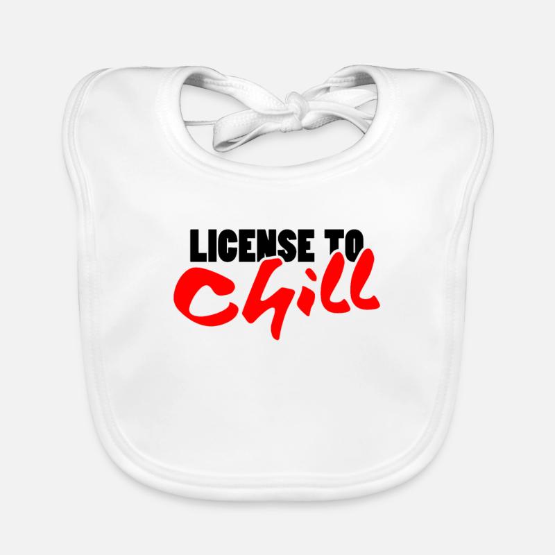 License to chill - Chill Organic Baby Bibs