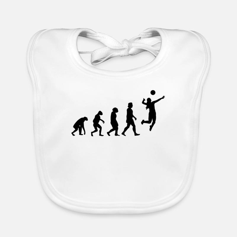 Volley-ball Evolution Volleyball Bavoir bio Bébé