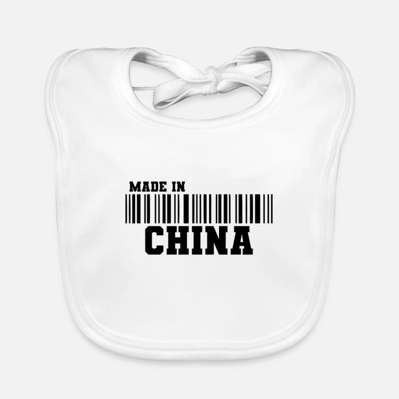 Made in China Barcode Baby Bio-Lätzchen