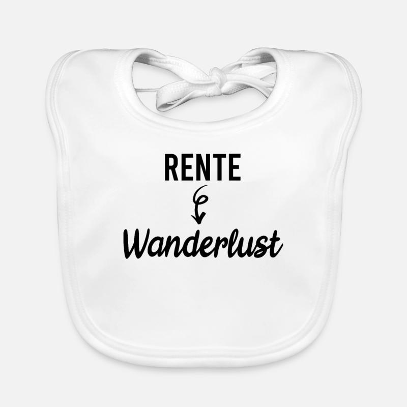 Rente Wandern Baby Bio-Lätzchen
