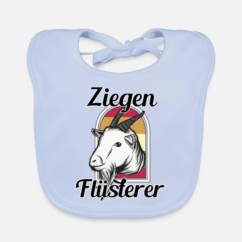 Ziege Baby Bio-Lätzchen