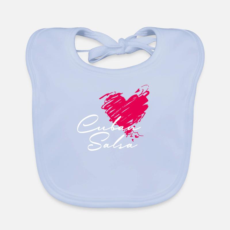 Cuban salsa Salsa Dance Organic Baby Bibs