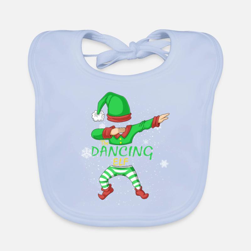 elfe dansant Bavoir bio Bébé