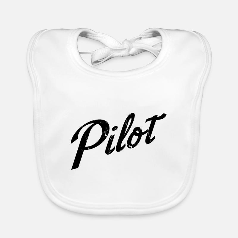 Flugzeug Baby Bio-Lätzchen