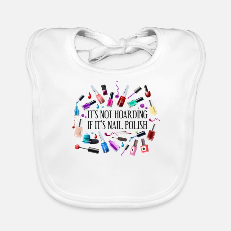 Nail Tech Devis Travail Ongle Uniforme Bavoir bio Bébé