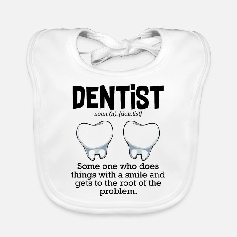 Dentiste Bavoir bio Bébé