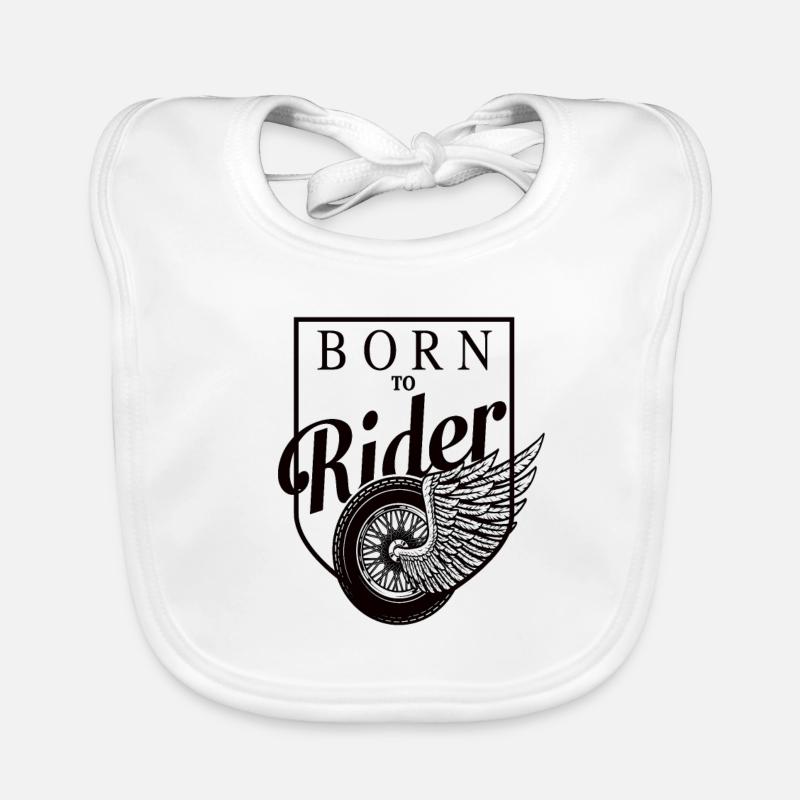 Né de Rider Bavoir bio Bébé