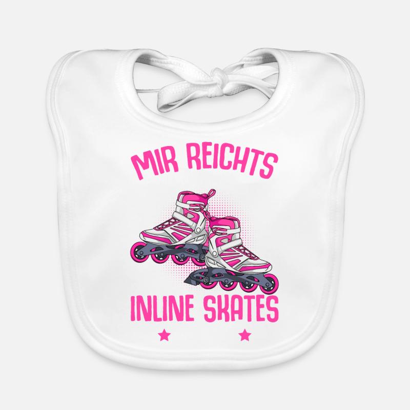 Inline Skates Inline Skating Inline Skater Baby Bio-Lätzchen