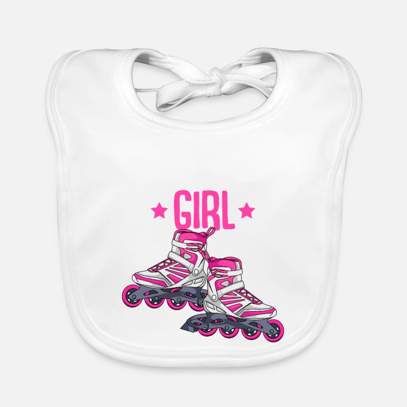 Inline Skates Inline Skating Inline Skater Baby Bio-Lätzchen