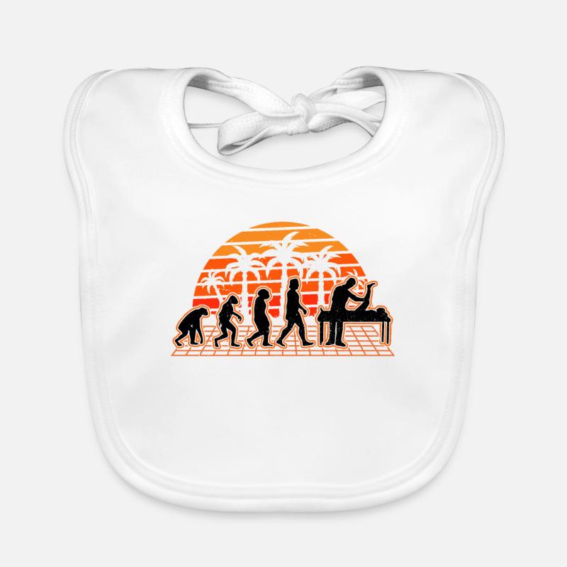 Physiotherapeut Evolution Retro Physiotherapie Baby Bio-Lätzchen