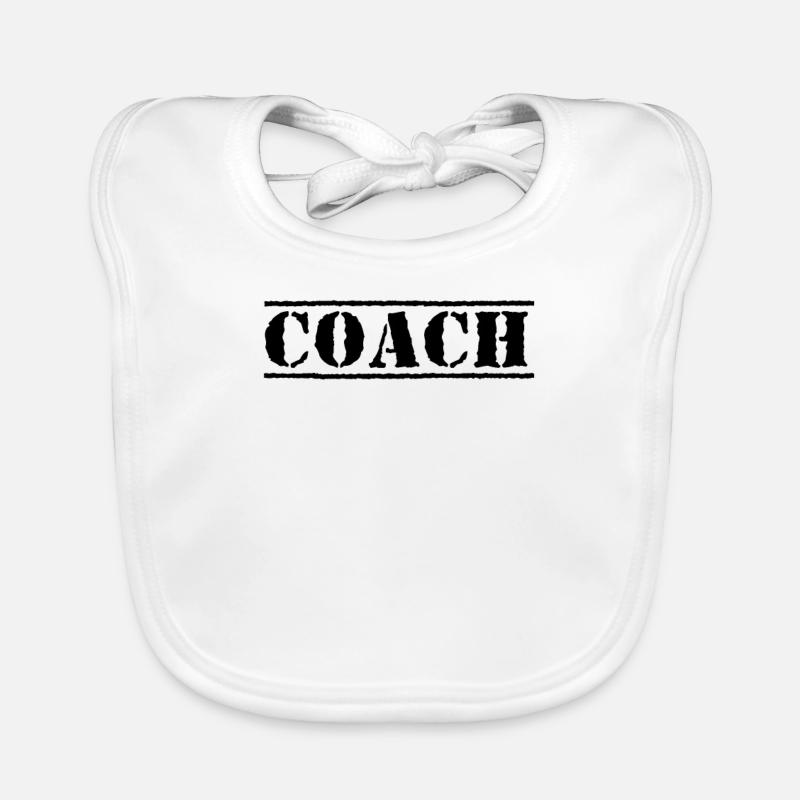 coach trainer Organic Baby Bibs