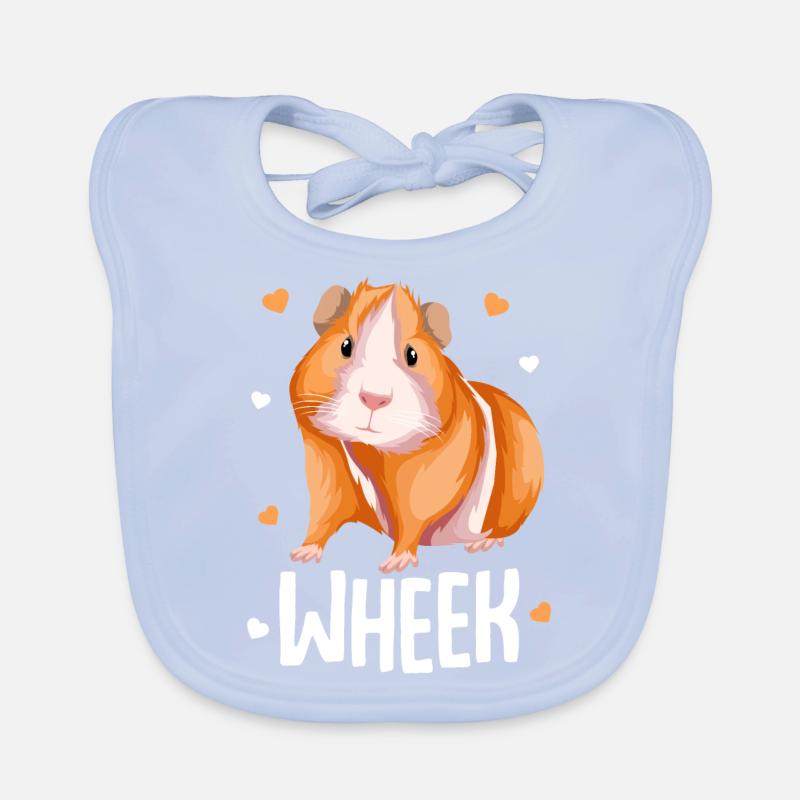 Cochon d’Inde Wheek Cochon d’Inde Bavoir bio Bébé
