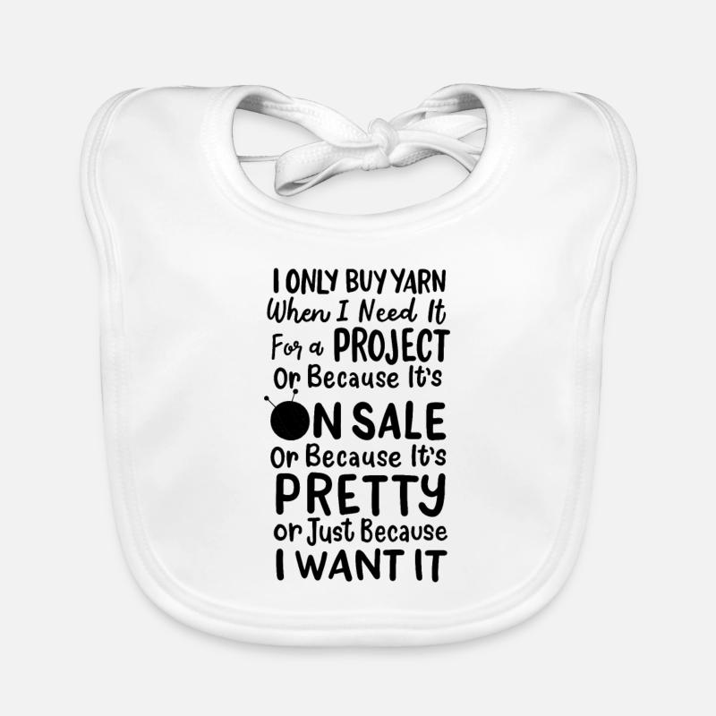 Knitting Knitting Wool Organic Baby Bibs