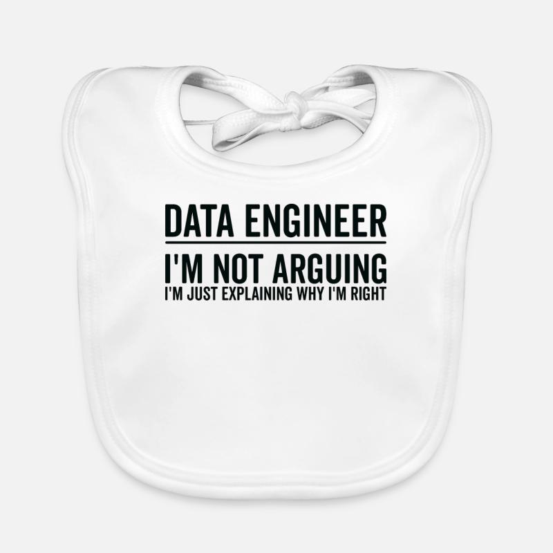 Just Explaining - Data Engineer Organic Baby Bibs