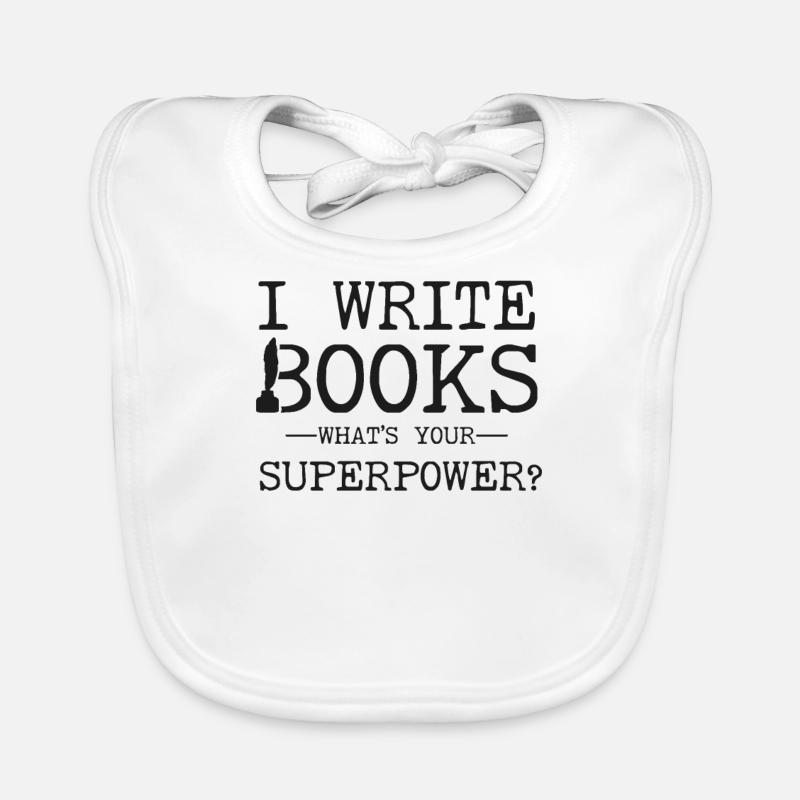 Writing Novel Writer & Published Baby Bio-Lätzchen