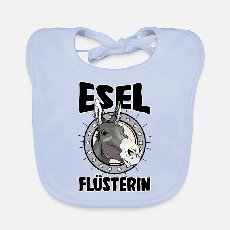 Bauer Esel Baby Bio-Lätzchen
