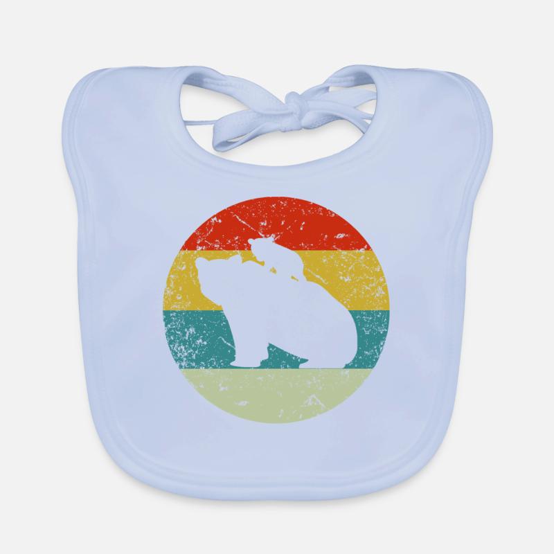 bear lover Organic Baby Bibs