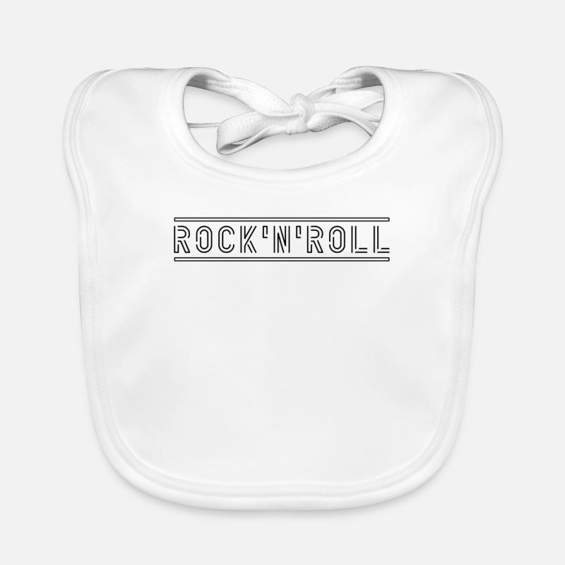 Rock n Roll Organic Baby Bibs