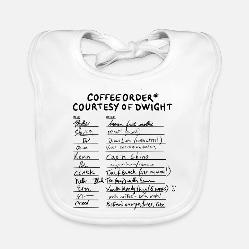 Le bureau - Commande de café - im Büro Bavoir bio Bébé