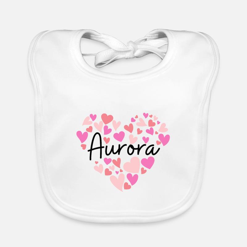 Ich liebe Aurora Baby Bio-Lätzchen