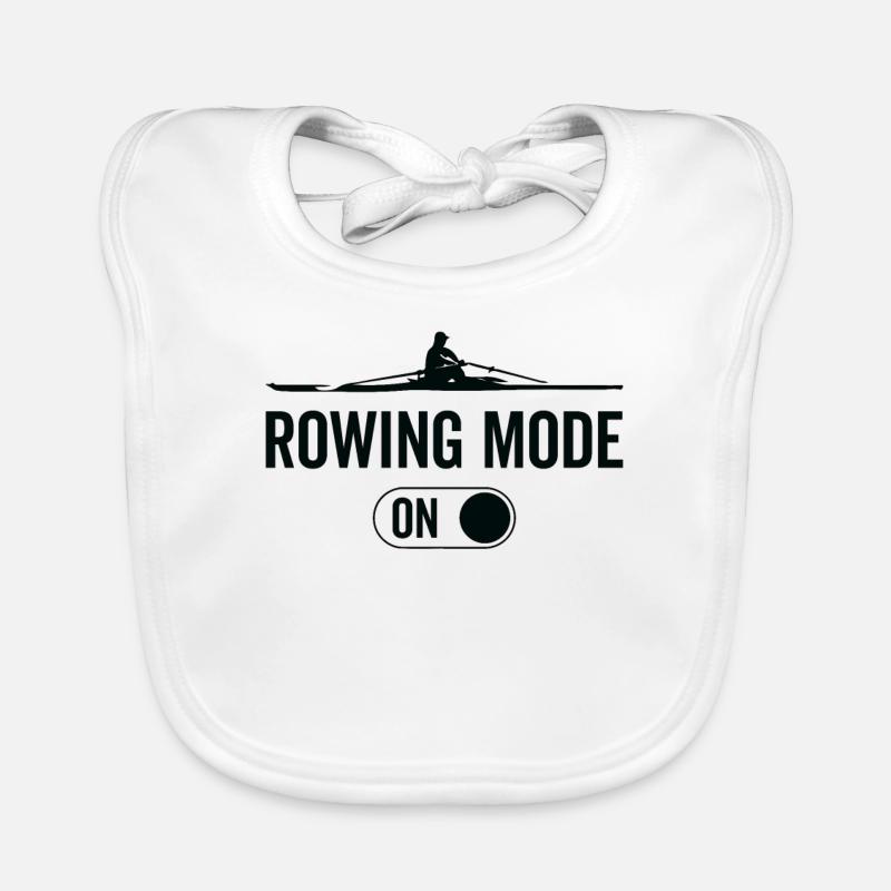 Mode d’aviron activé – Aviron en bateau Bavoir bio Bébé