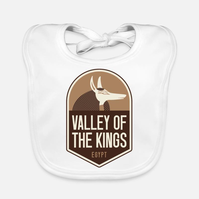 Vallée des Rois – Égypte Bavoir bio Bébé